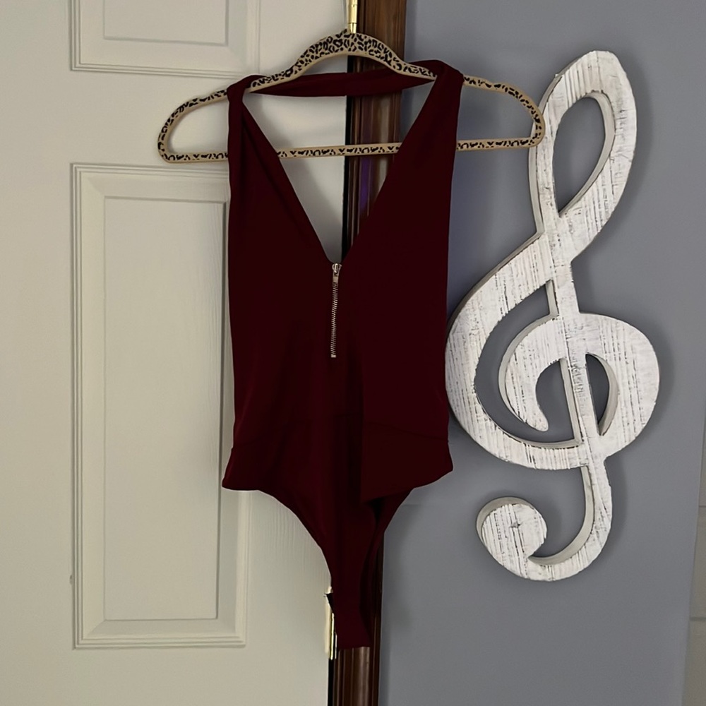 Halter top low back